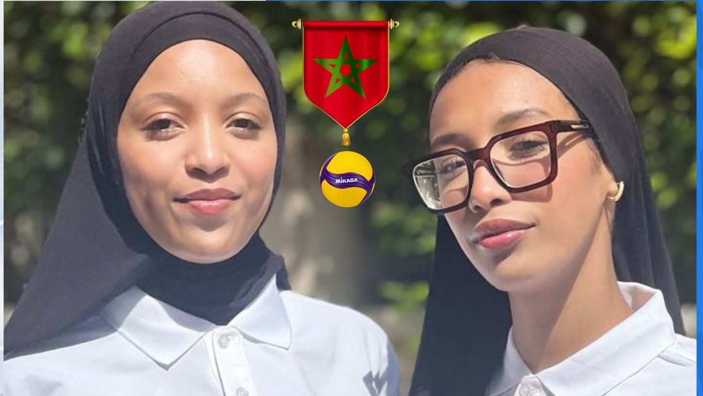 Fatima et Asmae Errais convoquées en équipe nationale féminine de volley-ball